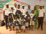 Remise officielle de kits scolaires